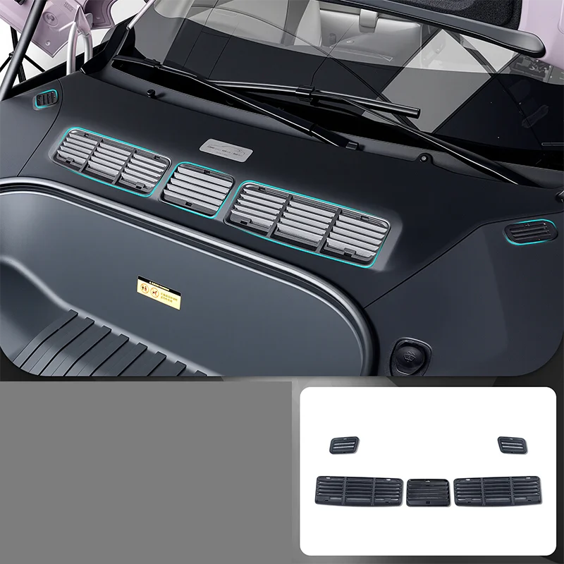 

Для Xiaomi YU7 2025-2026 передний капот, противозасоряющаяся сетчатая крышка, воздухозаборник, защита от насекомых, принадлежности для модификации автомобиля