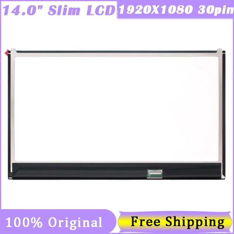 

14 Inch Laptop Screen LP140WF7-SPG1 LP140WF7 (SP)(G1) LP140WF7 SPE1 1920*1080 FHD IPS 30 Pin