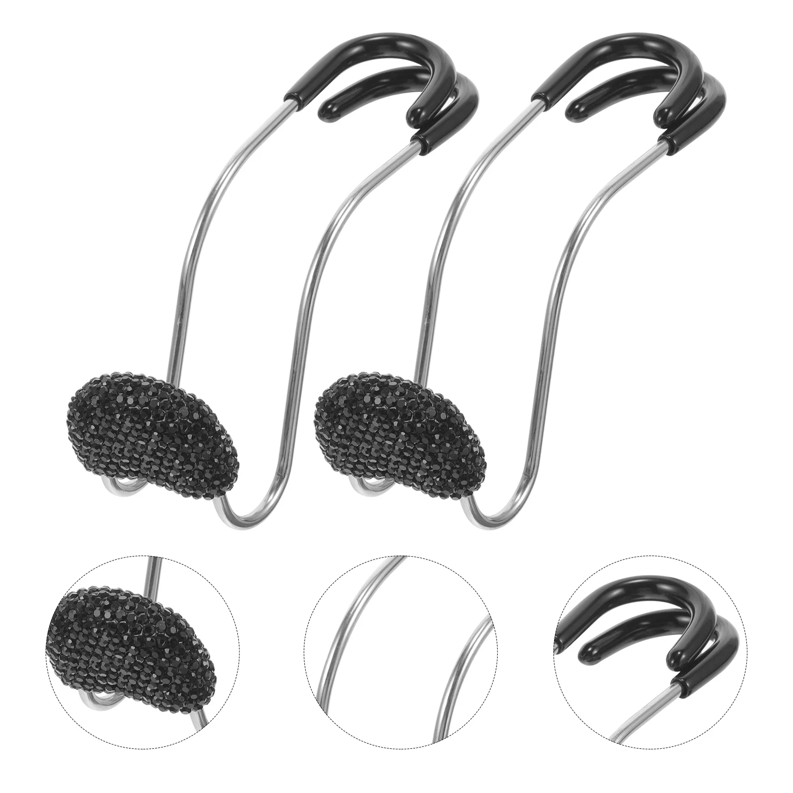 2 шт. крючок для автомобильного сиденья автомобильный кошелек подголовник крючки