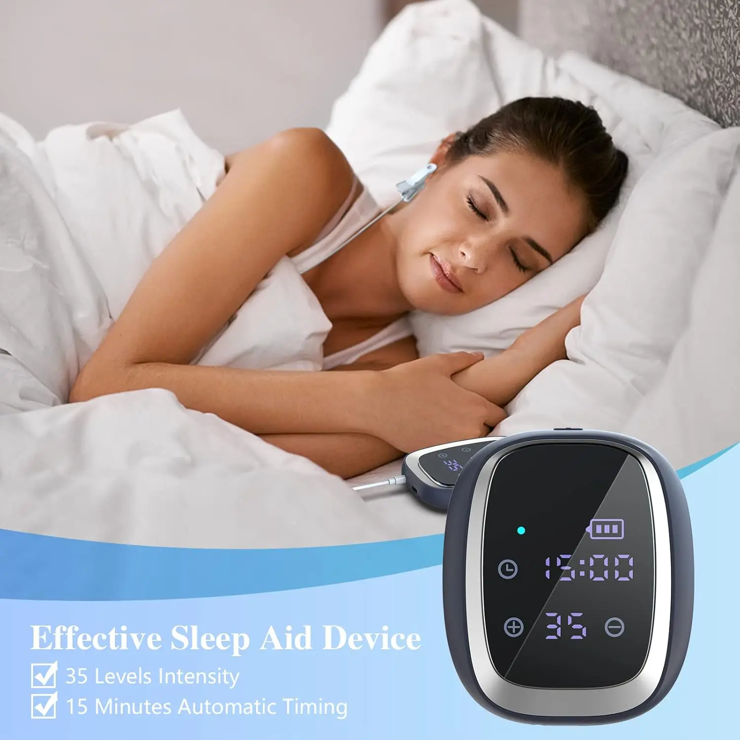 Электрический прибор для улучшения сна при бессоннице 600 мАч