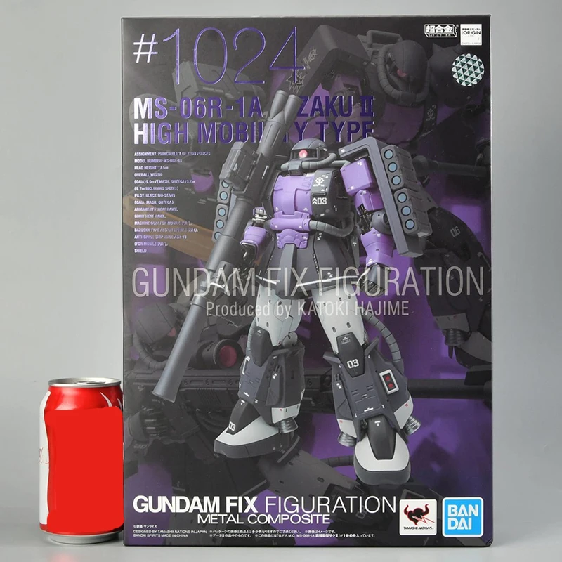 Фигурка Bandai GUNDAM FIX фигурка аниме Женская Zaku2 черная искусственная Сборная модель