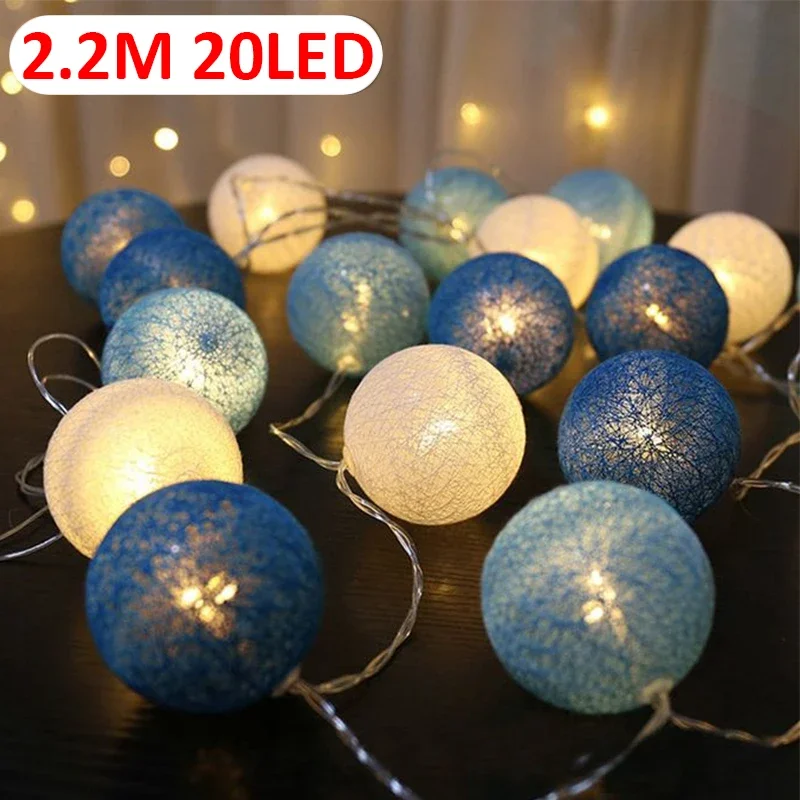 

Хлопковые гирлянды OEING 20 LED 2 метра