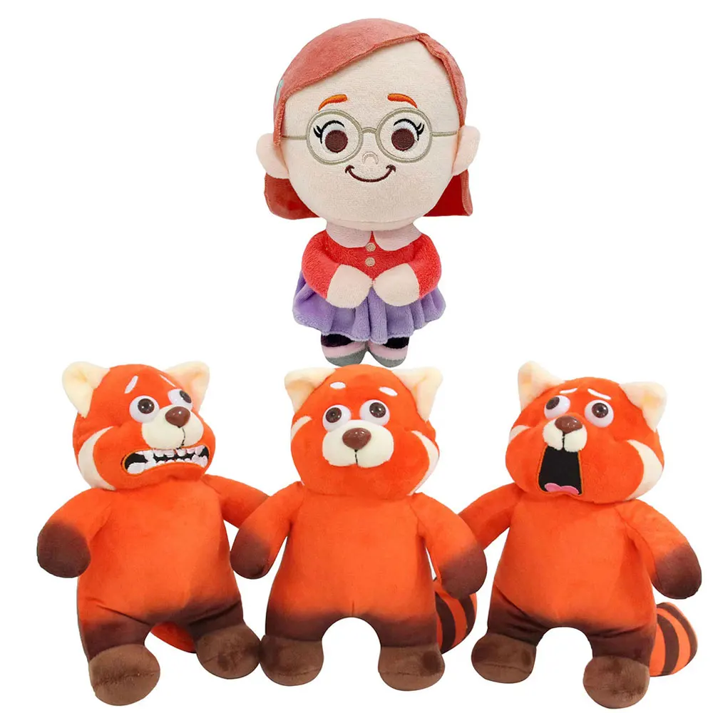 

21CM Disney Turning Red Girls Plush Toys Meilin Cartoon Kawaii Red Panda Stuffed Pillow Animals Plushies Soft Toy for Kids Gifts