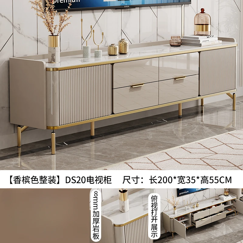 Современный роскошный шкаф для телевизора ящик плавающие полки стандарта Mueble