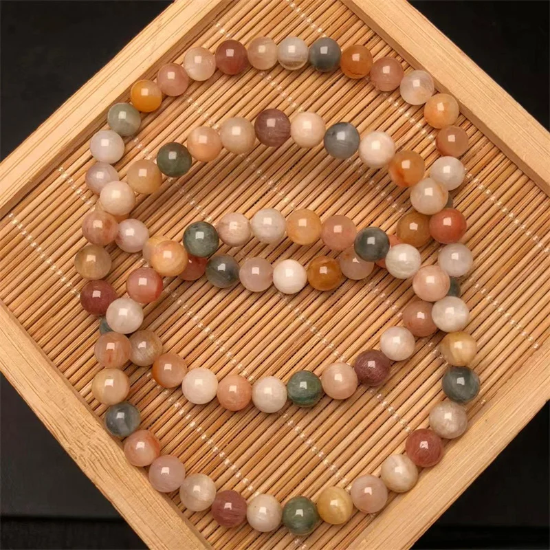 1 шт. женский браслет из кроличьего меха 6 5 мм