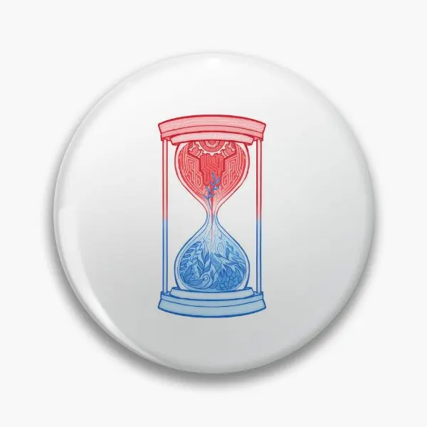 Time War Soft Button Pin Gift Cute Jewelry Women Metal Creative Fashion Brooch Hat Lover Cartoon Clothes Lapel Funny Collar