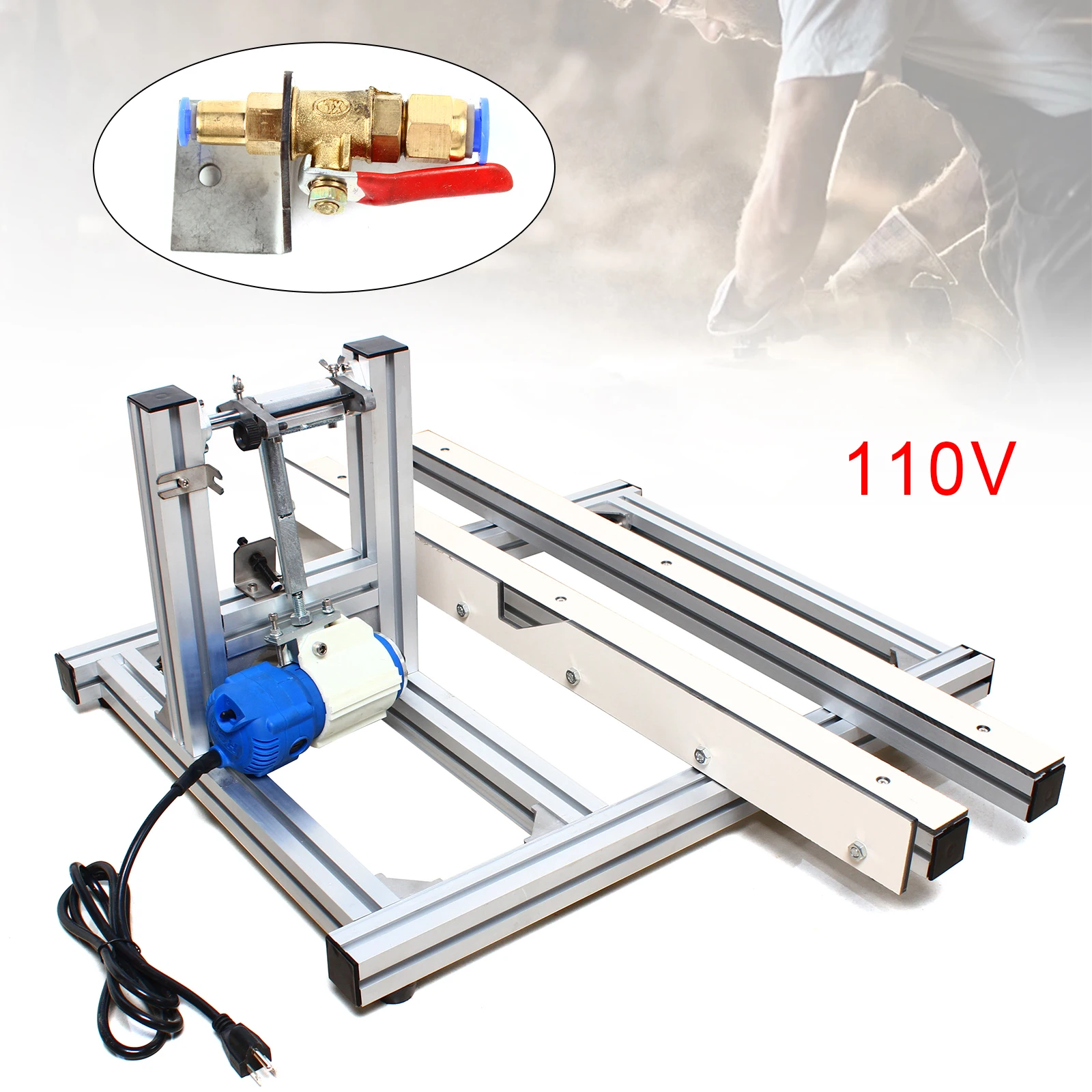 

350W 110V Woodworking edge trimming machine electric PVC edge trimmer portable