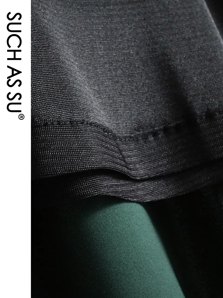 Юбка как у SU весна-осень Высококачественная Женская атласная плиссированная