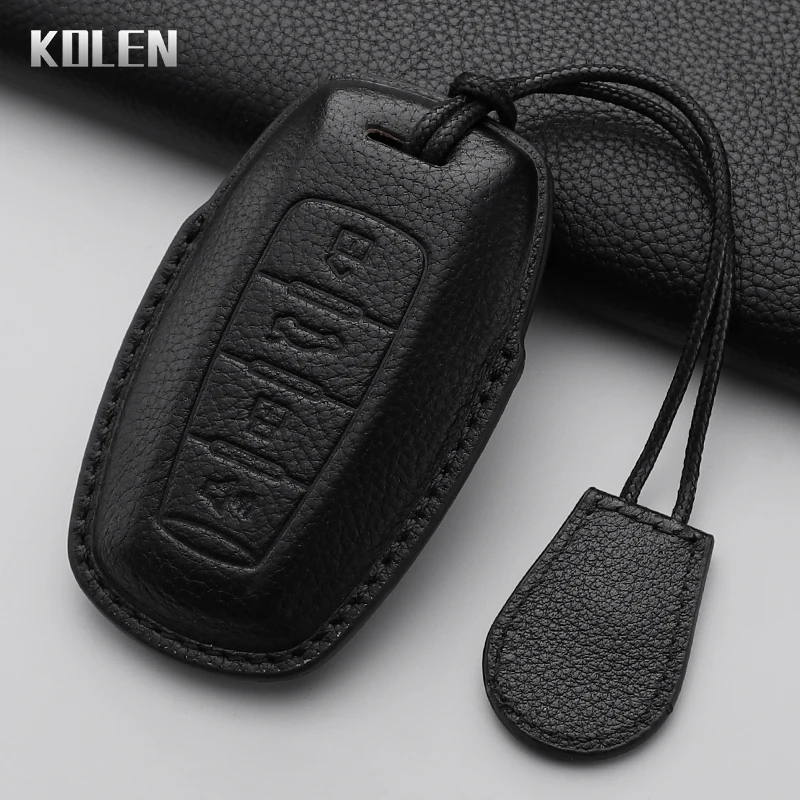 

Кожаный Автомобильный брелок для ключей, чехол для Great Wall Haval Jolion 2022 H6 H7 H4 H9 F5 F7 F7X F7H H2S GMW Dargo, защищенный брелок для ключей