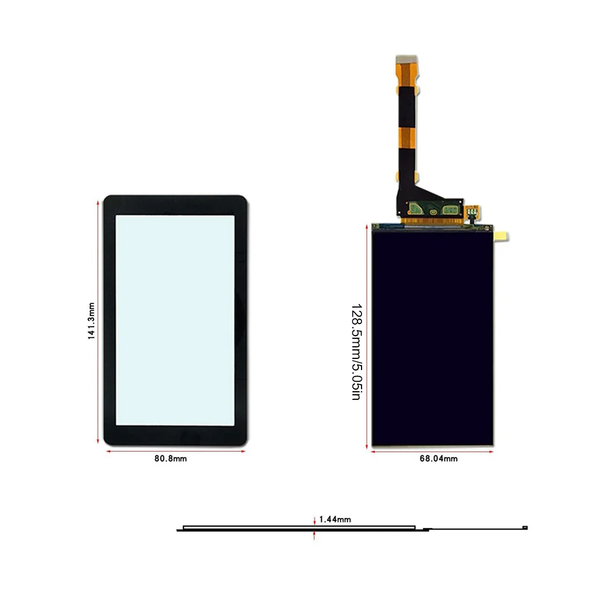 5 дюймовый 2K ЖК-экран 1440X2560 HD для Creality LD002R/ELEGOO Mars/Anycubic оптоволоконный 3D принтер