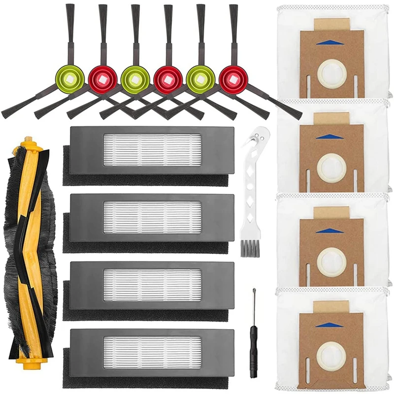 

Replacement Roller Brush Side Brushes Filters Dust Bags For Ecovacs T8AIVI T8max T8 950 Robot Vacuum Cleaner Accessories