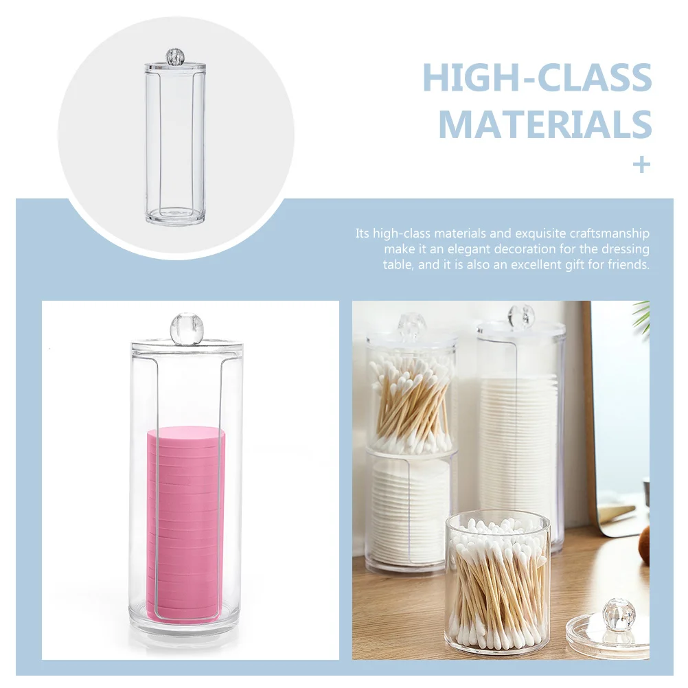 Ватная коробка органайзер для ванной комнаты держатель подушечек с пазом