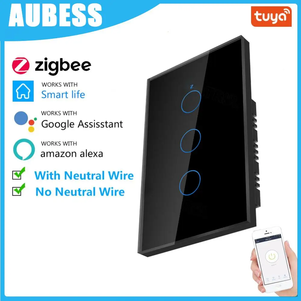 

Умный светильник ель ZigBee, настенный, нейтральный/ненейтральный, 1/2/3