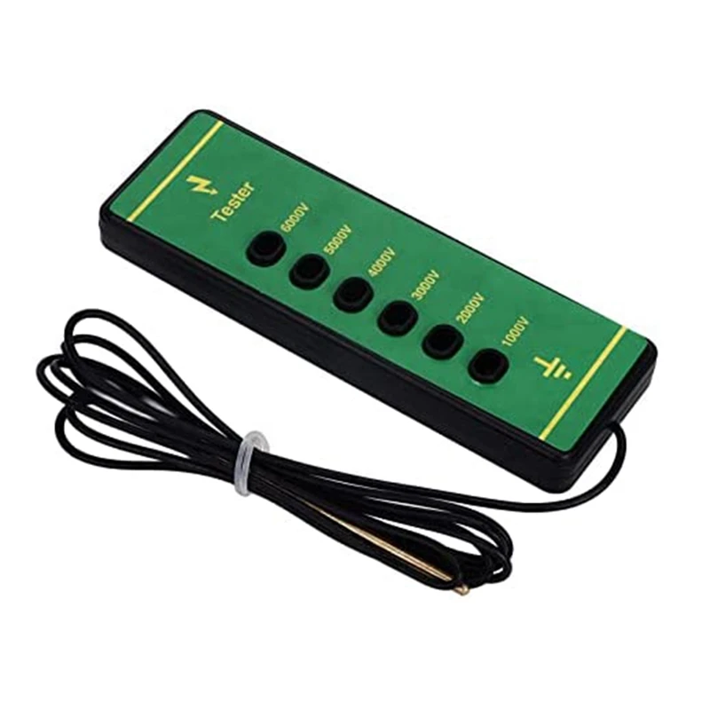 

Hot Animal Fence Fault Detector, Weather Resistant Electric Fence Voltage Tester For Enclosure For Farm For Sheep