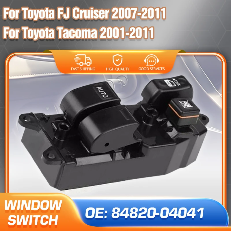 84820-04041 8-контактный главный переключатель электрического окна автомобиля для Toyota