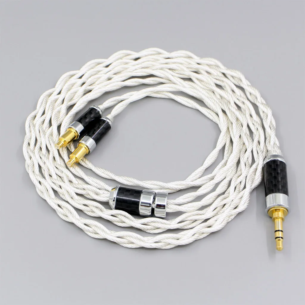 Graphene 7N OCC Silver Plated Type2 Earphone Cable For  Audio Technica ATH L5000  ATH AWKT  f  ATH  AWAS  f enlarge