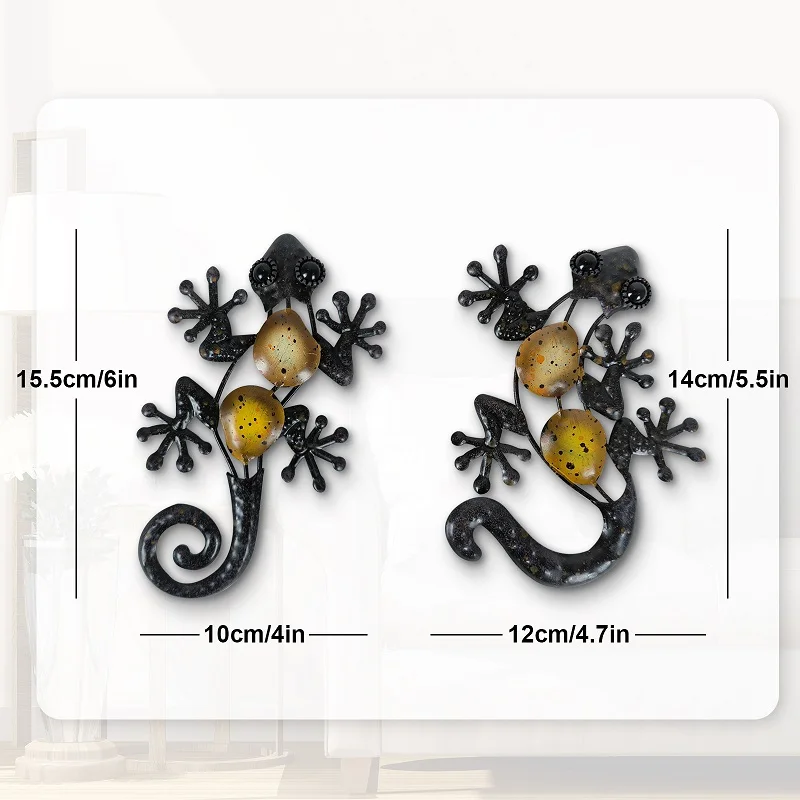 2 шт. металлические настенные украшения для дома