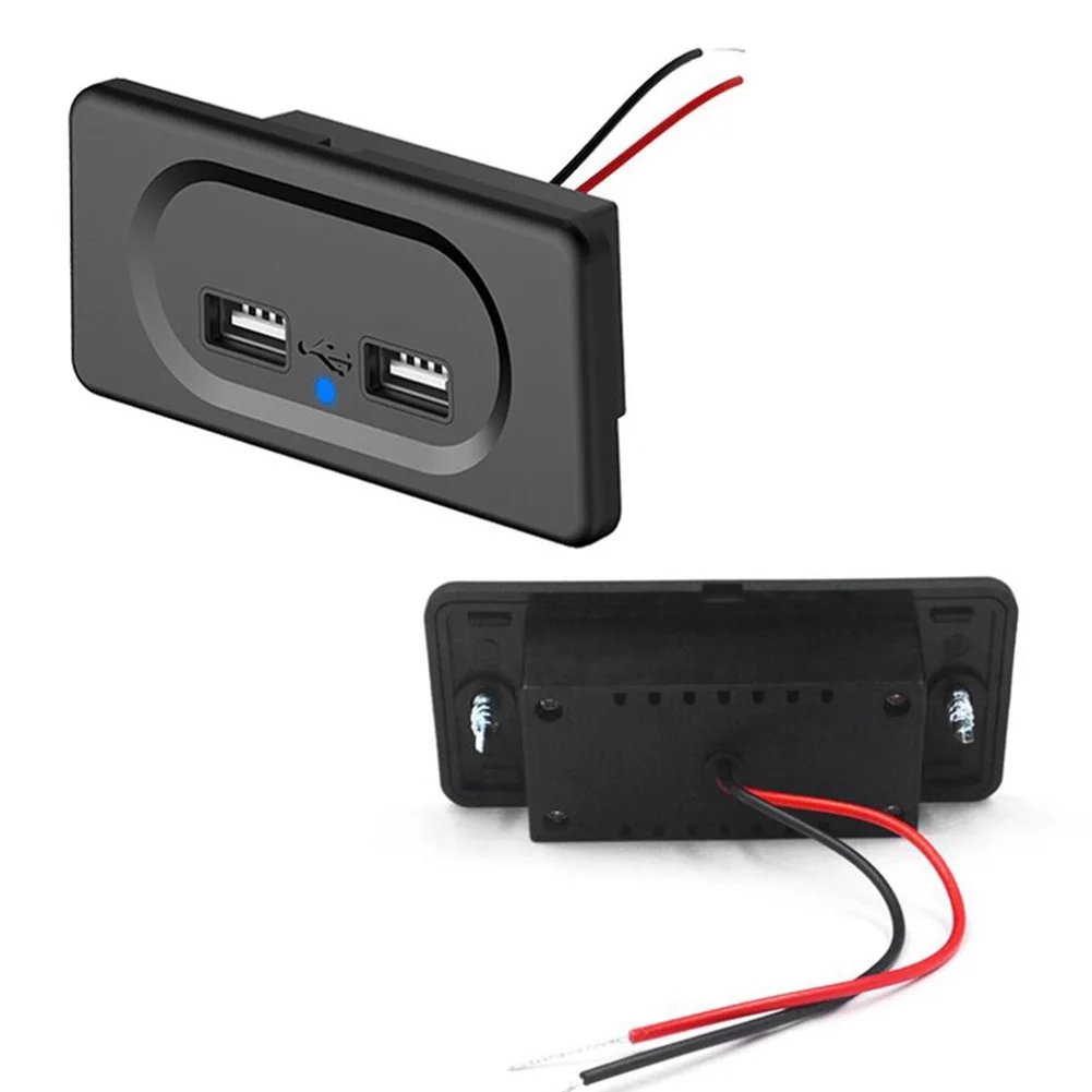 

Зарядное устройство для дома на колесах, 5 в пост. Тока/3,1 А, два порта USB