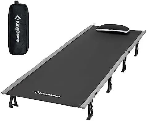 

Cot, Folding Portable Heavy Duty Ultralight Cots for Adults Camping Tent Hiking Backpacking Mountaineering Travel Indoor Outdoor