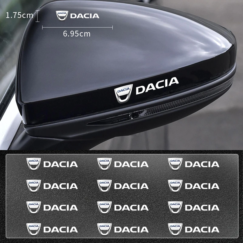 

Наклейка для украшения дверной ручки для Dacia Duster Logan Dokker beargy Sandero Stepway logo, автомобильные товары