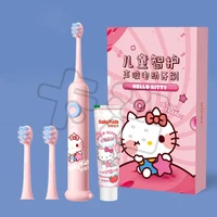 sanrio eelectric toothbrush kawaii hellokittys cinnamoroll pompom purin cartoon automatic soft bristled toothbrush for gift