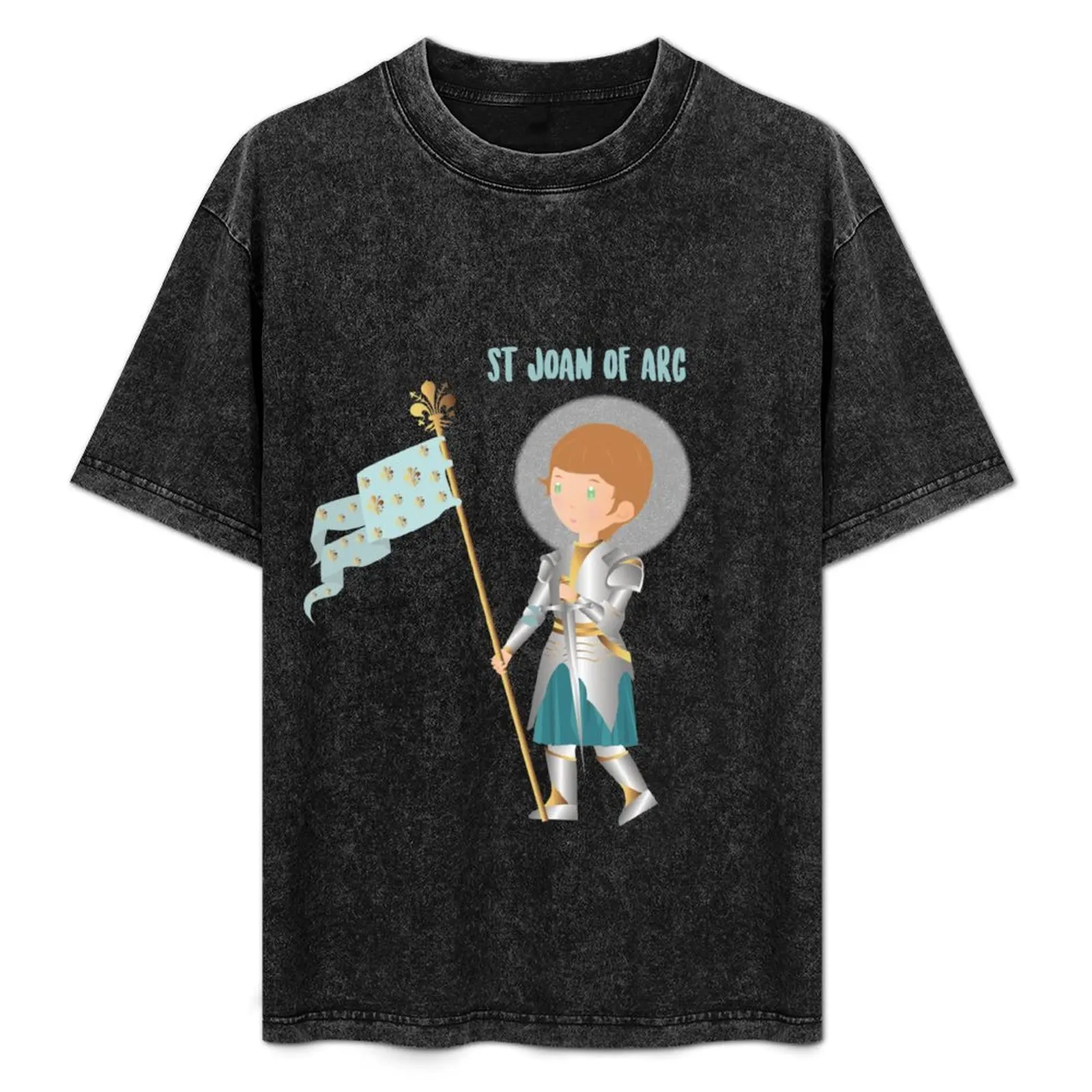 Футболка Saint Joan of Arc бутик одежды на день Святого Валентина футболки с аниме милые