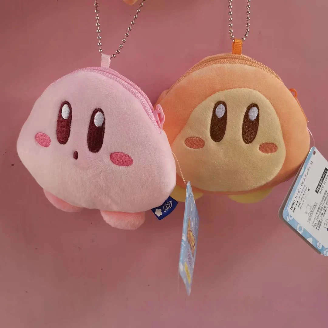 Kirby Plush 7cm Toy Kawaii High Quality Pendant Coin Purse Doll Girly Heart Ornaments Karby Earphone Bag Gift for Childrens