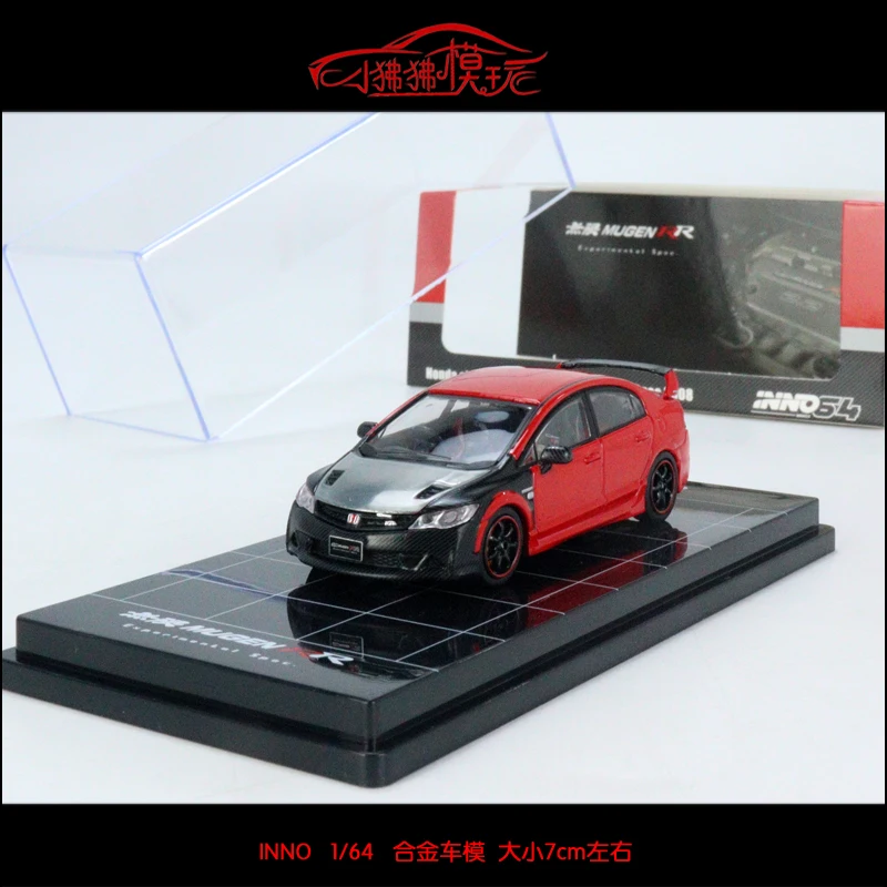 INNO 1:64 Civic Тип R FD2 неограниченная модель Mugen RR, экспериментальная Спецификация