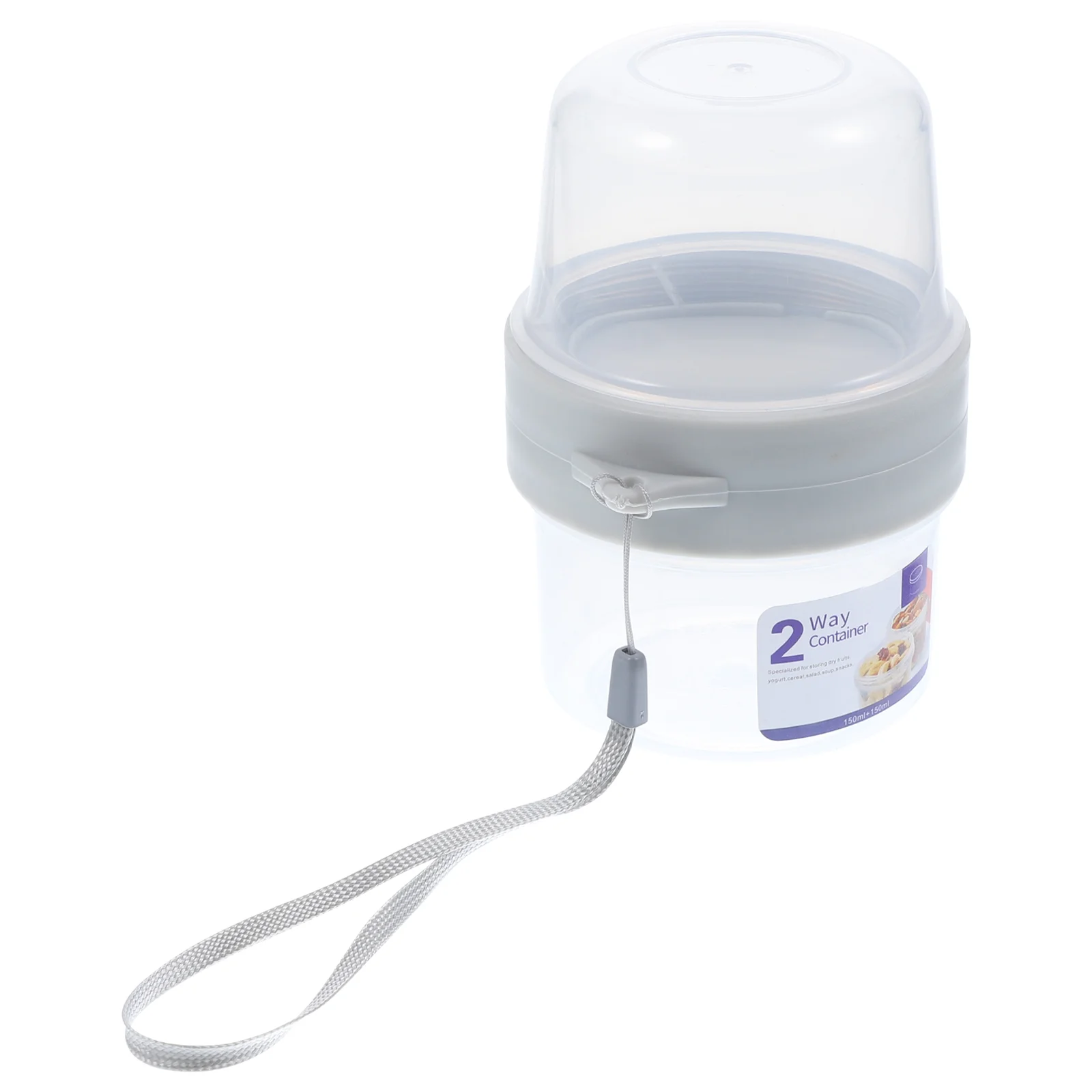 

Double Layer Storage Cup Yogurt Container Hiking Container Seal Double Layer Snack Cup Ice Cream Cup Pp Oatmeal Bowl Baby
