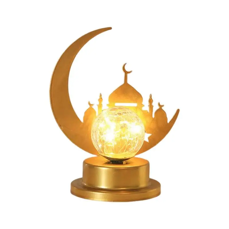 

EID, декоративные маленькие ночные светильники, светящиеся безделушки, искусственные свечи, яркие светильники, праздничные Декоративные Иск...