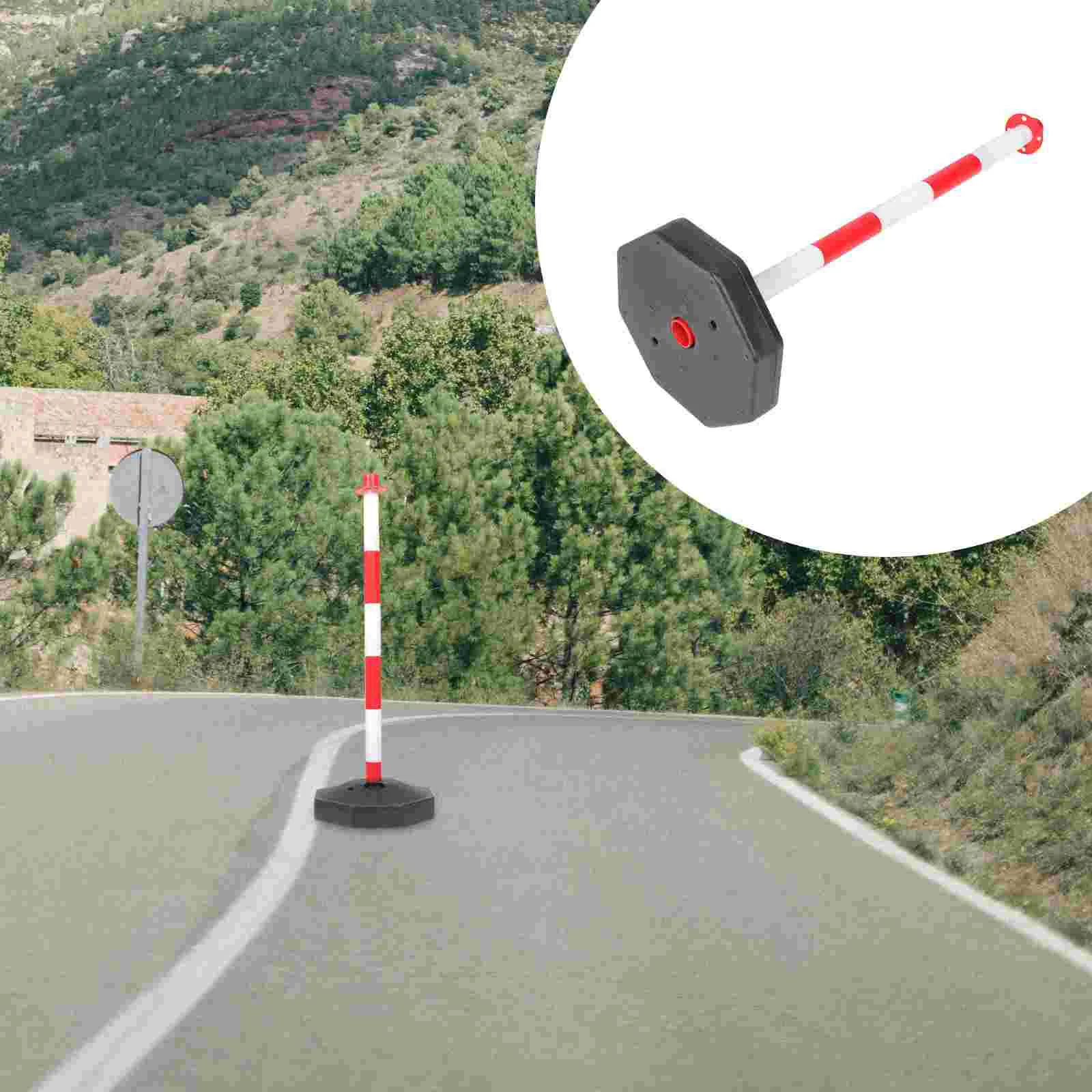 

Isolation Bollard Pile Orange Traffic Cones Road Barrier Safety Cone Anti-collision Warning