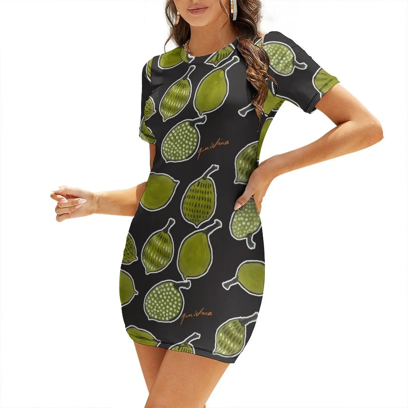 Jumulu - Boab nuts Платье с короткими рукавами Бальные платья Длинные вуалью летнее