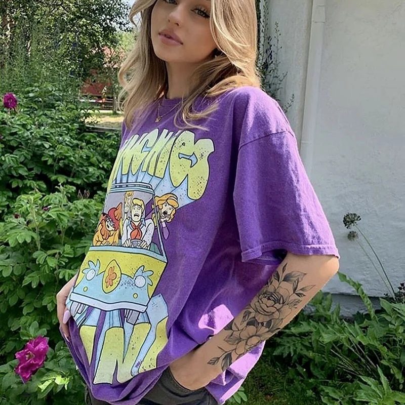 

Женская футболка с коротким рукавом, из натурального хлопка