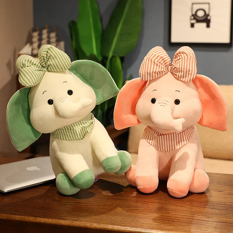 

Elephant Plush Dolls Baby Cute Animal Dolls Soft Cotton Stuffed Home Soft Toys Sleeping Mate Stuffed Toys Gift Kawaii