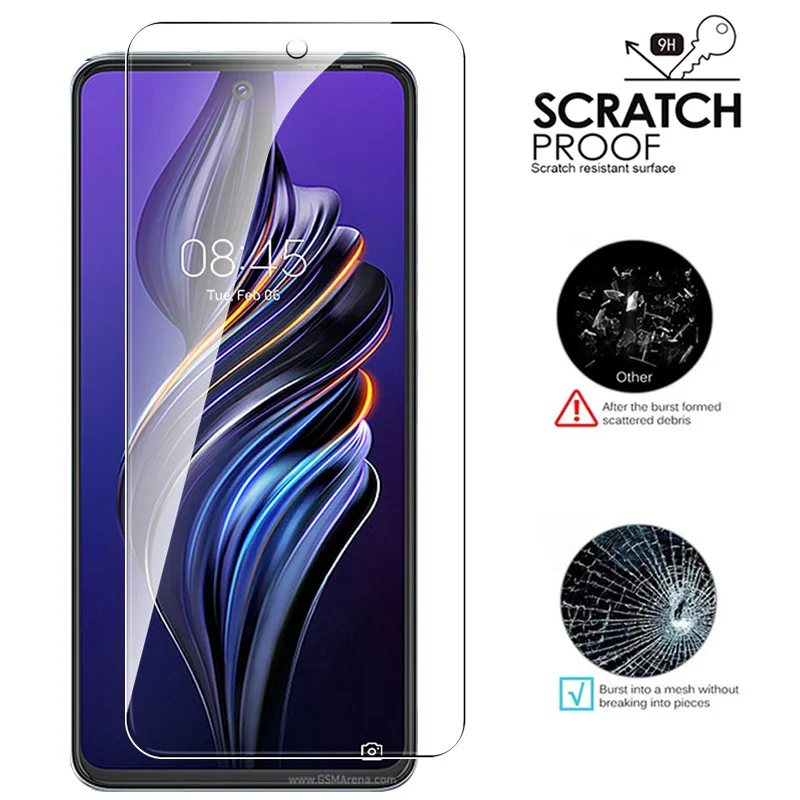 2 шт. защитный чехол из закаленного стекла для Tecno Pova 3 Pova3 4G HD защитная пленка 6 9
