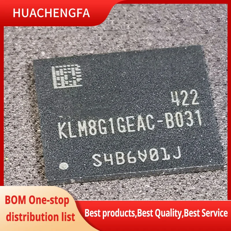

1~5PCS/LOT KLM8G1GEAC-B031 KLM8G1GEAC BGA153 8gb of memory chips