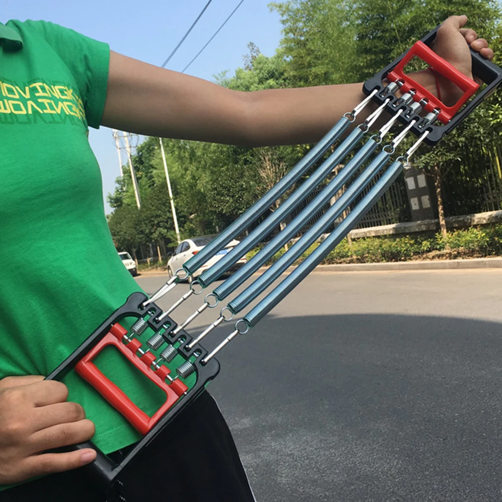 

Children Indoor Sport Spring Chest Developer Expander Tension Fitness Adjustable Muscles Exercise Equipment 5 Resistance Band