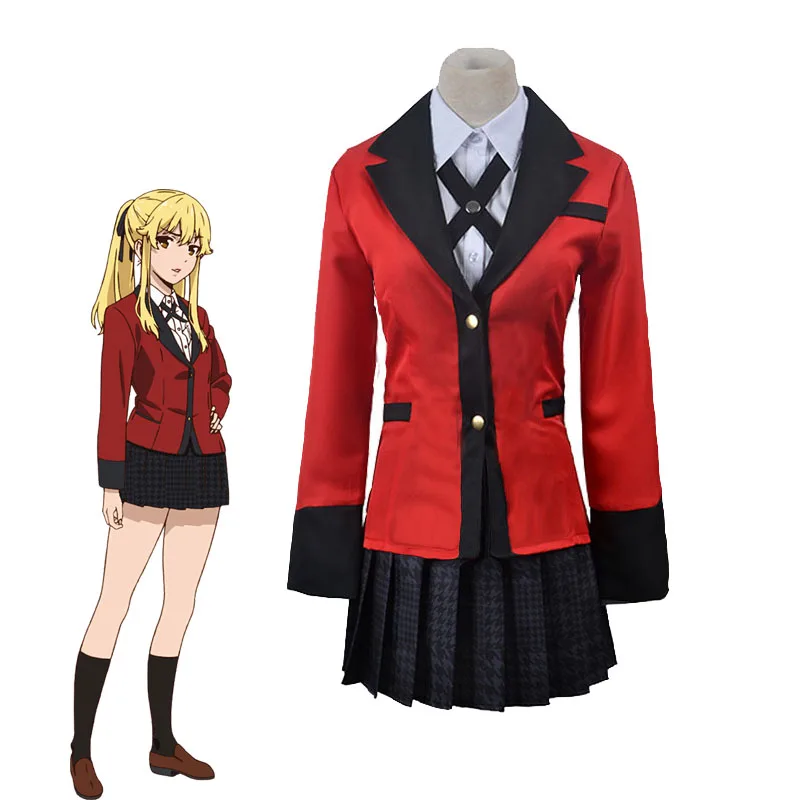 Косплей-костюм Kakegurui Twin Meari Saotome из аниме &quotOne Piece&quot |