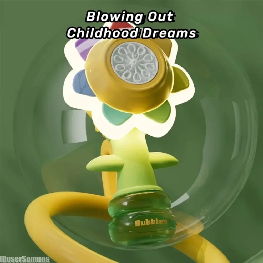 Машинка для создания пузырей подсолнуха с вращающейся головкой электрическая