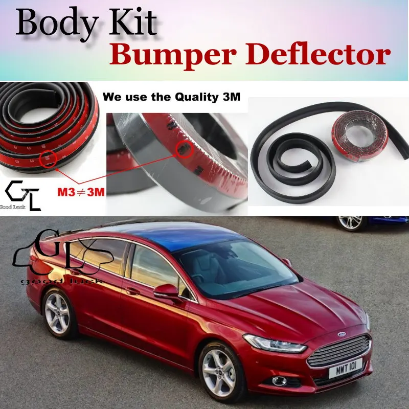 

Дефлектор губ для бампера для Ford для Mondeo/юбка переднего спойлера для фанатов TopGear, настройка обзора автомобиля/комплект кузова/полоса