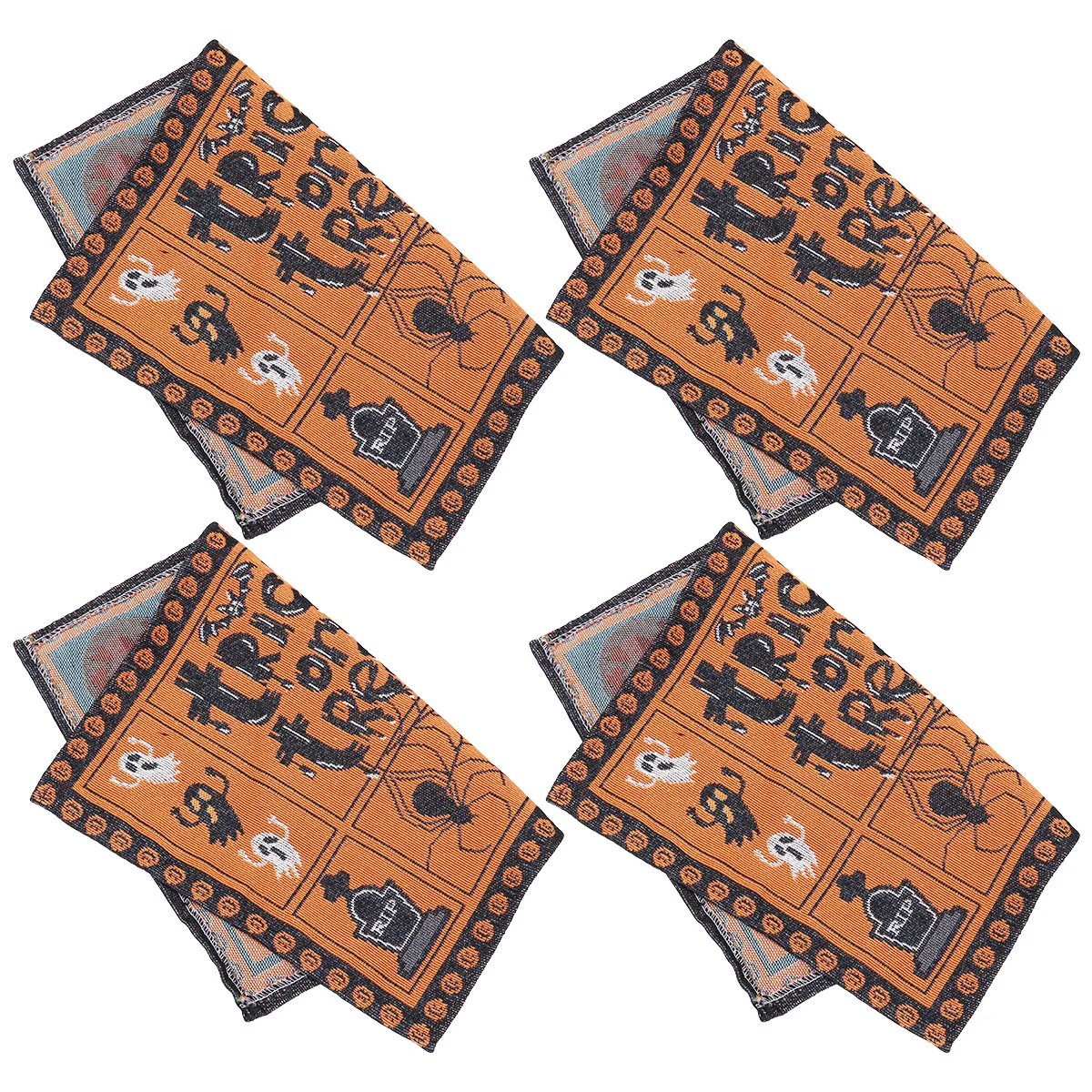 

4pcs Table Runner Creative Stylish Table Mat for Decor