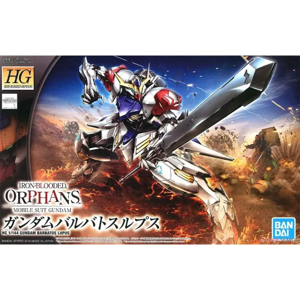 Фото Bandai Gundam Model Kit HG IBO Bae Barbatos Lupus Rex Gusion Rebake Flauros Ryusei Go Kimaris Vidar Gunpla Аниме Фигурки №4