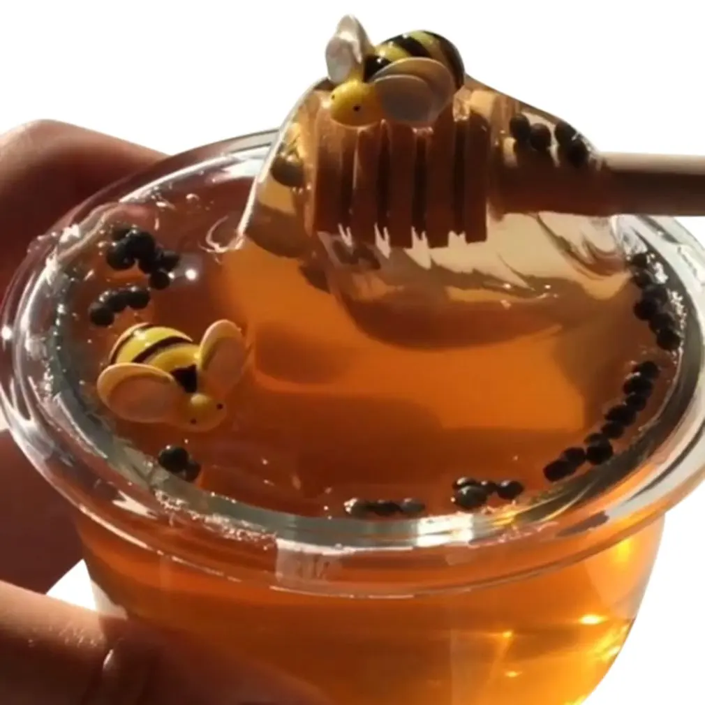 

2023 New Crystal Slime Toys Clear Honey slime Bee Polymer Clay Modeling Slime Lizun Glue mud slime Putty DIY Toy Antistress Mud