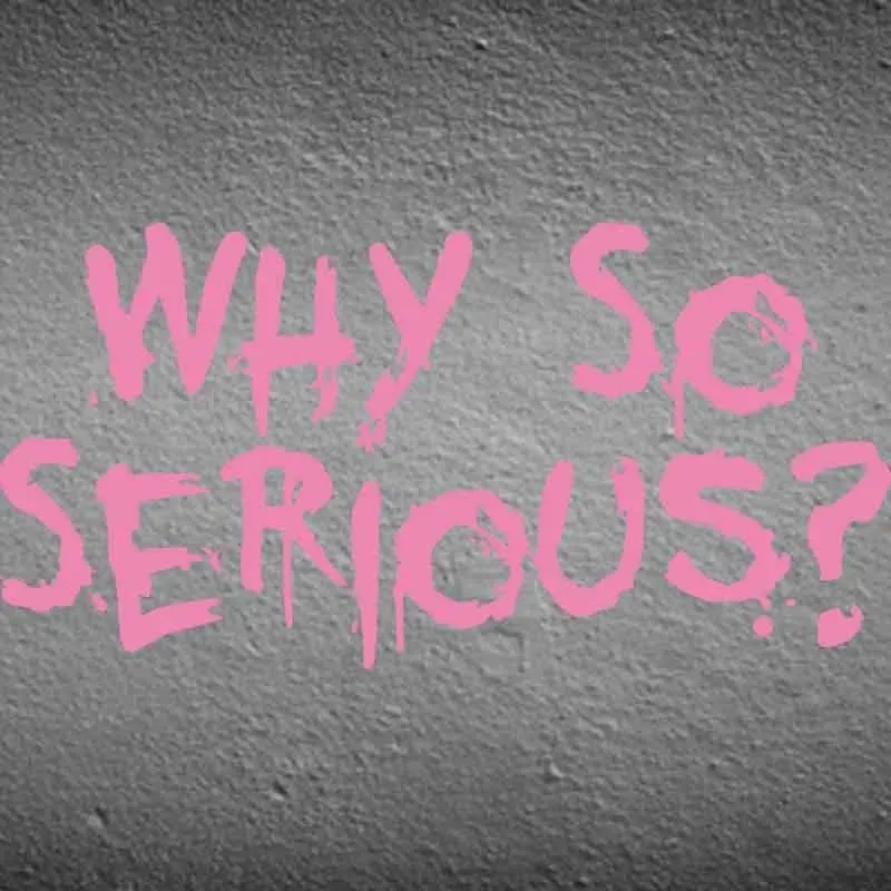 1 шт., наклейки «Почем так серьезный Джокер», мотоциклетные наклейки для мотоцикла, топливный бак, гоночный шлем, водостойкие виниловые наклейки, украшение