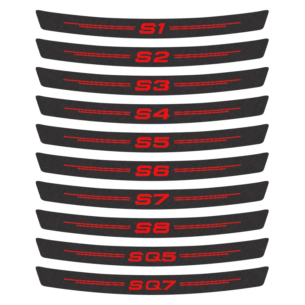 

1Pc Car Rear Trunk Bumper Protective Sticker for Audi A3 A4 A6 S1 S2 S3 S4 S5 S6 S7 S8 Q8 SQ5 SQ7 Sportback TFSI Car Accessories