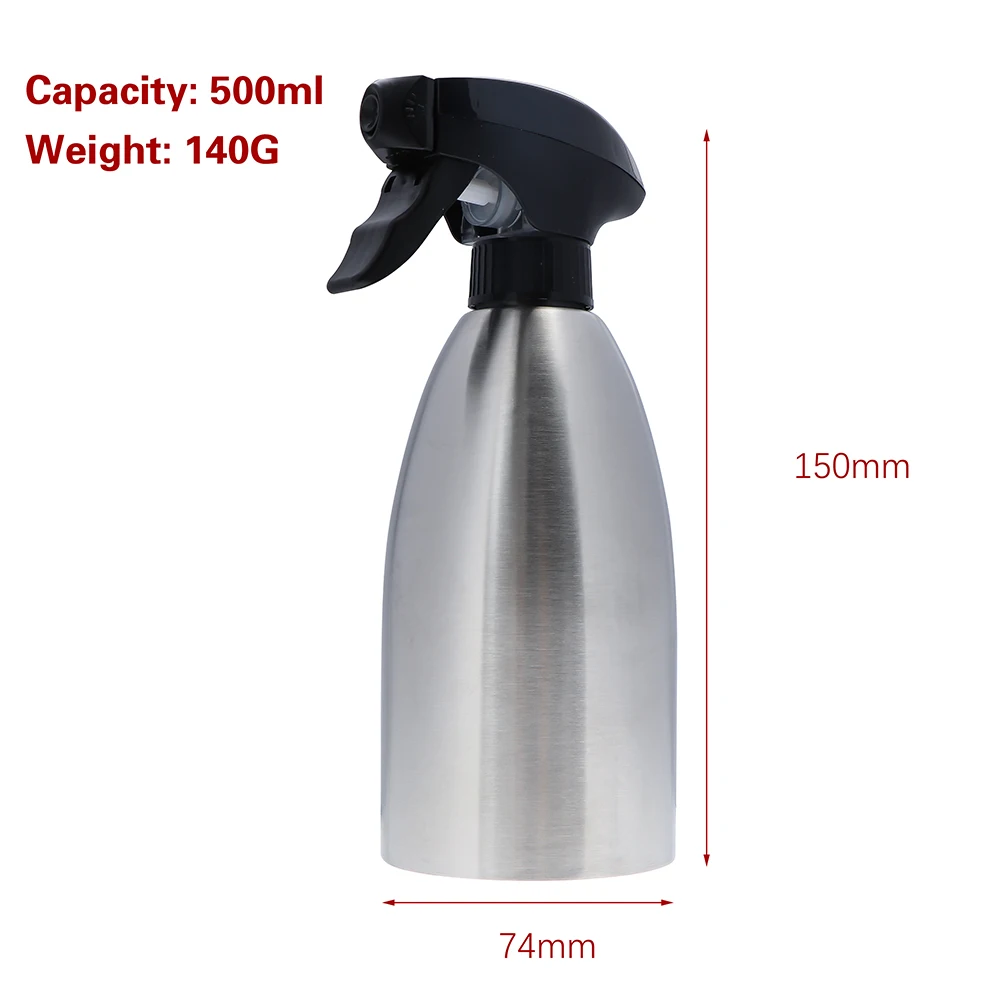 Бутылка-распылитель для масла 500 мл герметичный насос оливкового из нержавеющей
