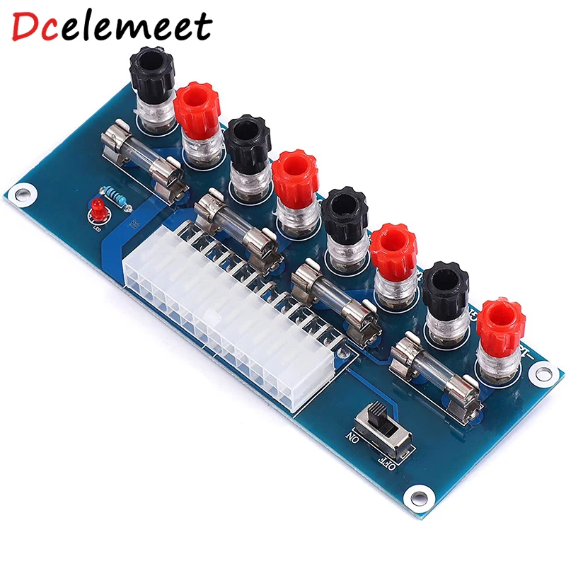 

XH-M229 Desktop PC Chassis Power ATX Transfer to Adapter Board Power Supply Circuit Outlet Module 24Pin Output Terminal 24 pins