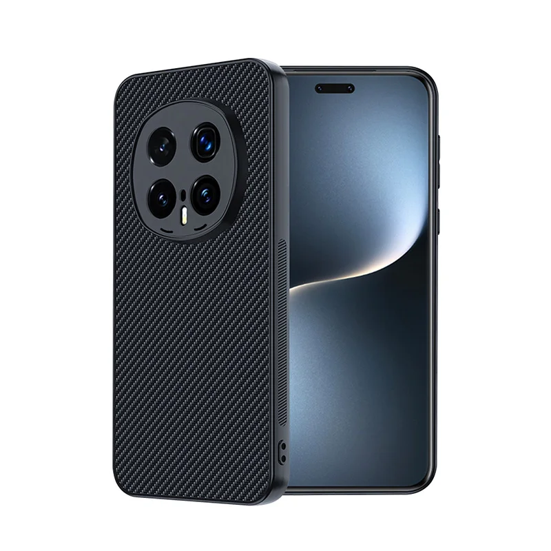 Фото Чехол для мобильного телефона Honor Magic 8 Pro, противоударный кожаный чехол из углеродного волокна, защита всего корпуса, мягкий тонкий корпус №1