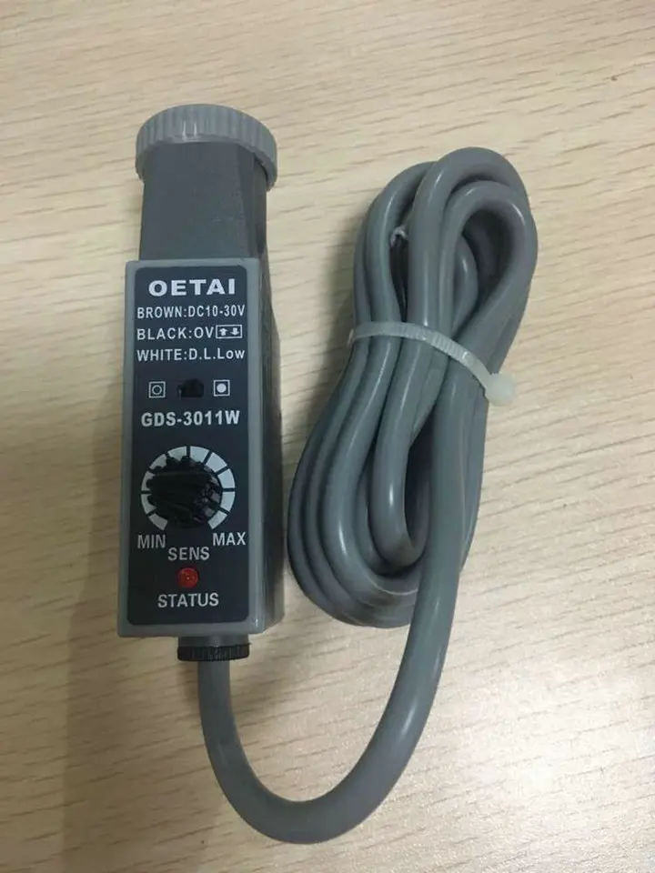 

Original genuine (Oetai OETAI) packaging machinery color code sensor GDS-3011w white light source