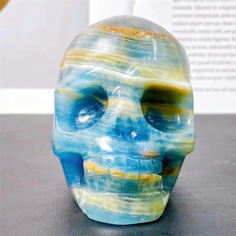 1 шт. натуральный синий оникс 7 5 см